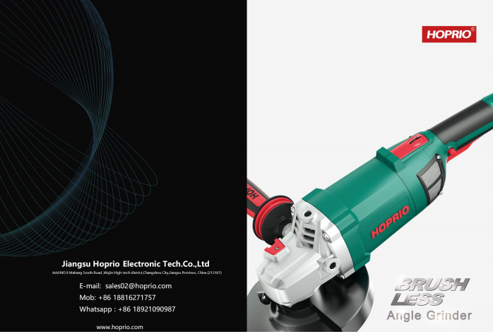 HOPRIO BRUSHLESS TOOLS CATALOG